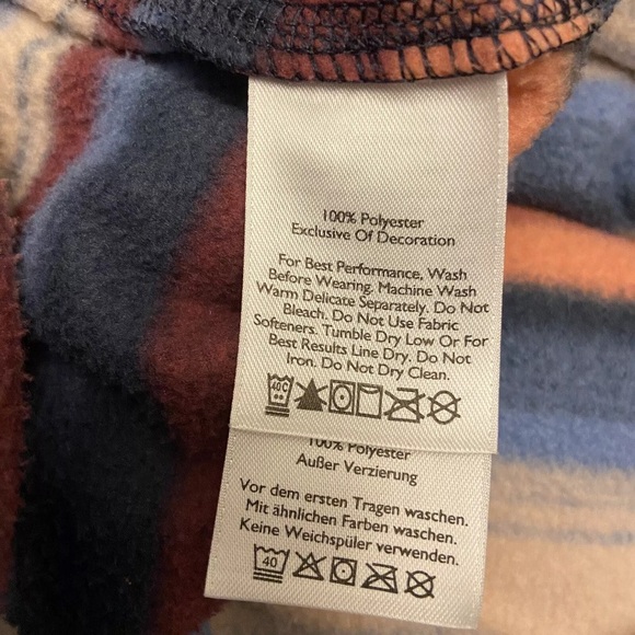 Eddie Bauer Performance Pullover High Collar Quarter Zip Front Fiesta Top - Picture 4 of 6